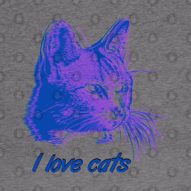 I like cats by hcreativeart